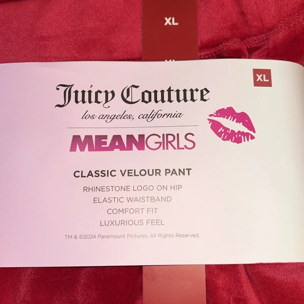Juicy Couture Classic Velour Pant - Picture 3 of 3